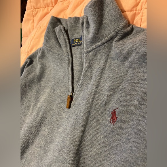 Ralph Lauren Polo Quarter Zip sweater - Picture 2 of 5